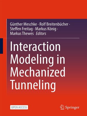 Interaction Modeling in Mechanized Tunneling - ebook